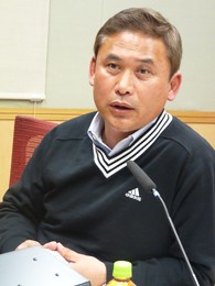 選手から“ノリさん”と呼ばれ親しまれている佐々木則夫監督