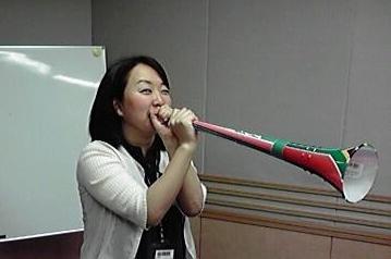ブブゼらを吹くりょうかいさん